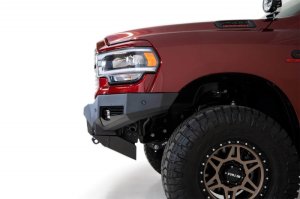 Ram 3500 Bumper - Front - Addictive Desert Designs - Bomber - Satin Black - `19-`21